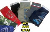 Bermuda Surf Em Tactel-KIT C/10PÇ-